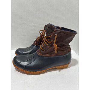 Sperry Top-Sider Womens size 8.5 Style STS91175 Duck Boots Saltwater Brown